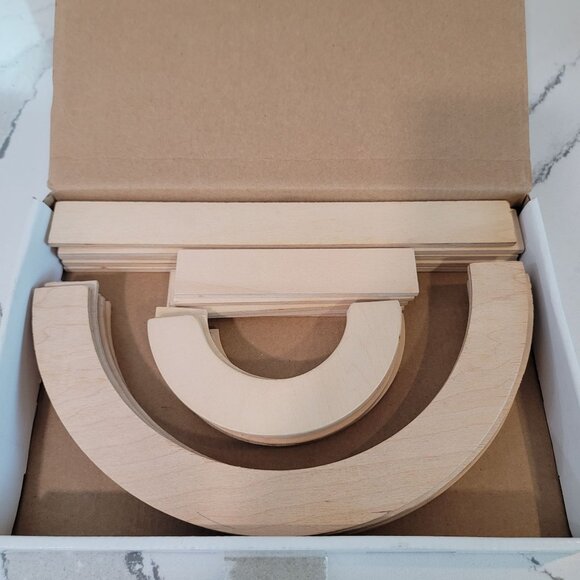 Wooden peice set for capital letters Handwriting Without Tears. Fun learning - Picture 3 of 3